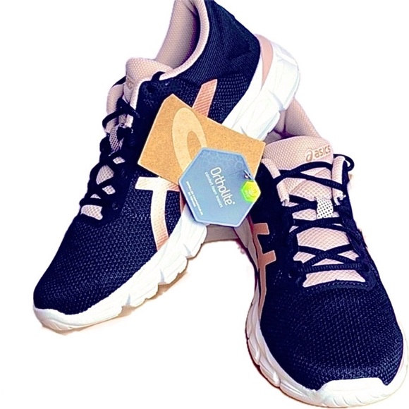 Asics Shoes - NWT ASICS GEL QUANTUM LYTE Black and Metallic
Rose Gold Running Shoes OG Box
